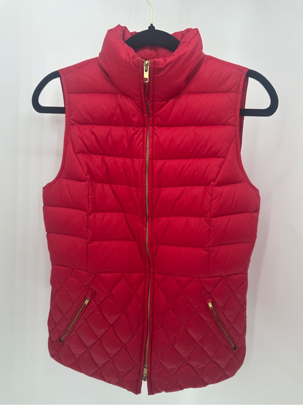 Talbots Down vest red women’s XS